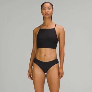 Lululemon Ribbed High-Neck Long-Line Top *B/C Cups
Black